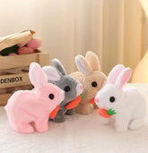 Cute Jumping Rabbit Plush Toy - Interactive Hopping Bunny for Kids