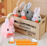 Cute Jumping Rabbit Plush Toy - Interactive Hopping Bunny for Kids