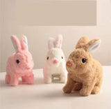 Cute Jumping Rabbit Plush Toy - Interactive Hopping Bunny for Kids