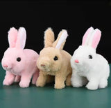 Cute Jumping Rabbit Plush Toy - Interactive Hopping Bunny for Kids