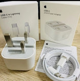 20W PD USB-C Fast Charger Kit with Cable for iPhone – Quick & Safe Charging Adapter